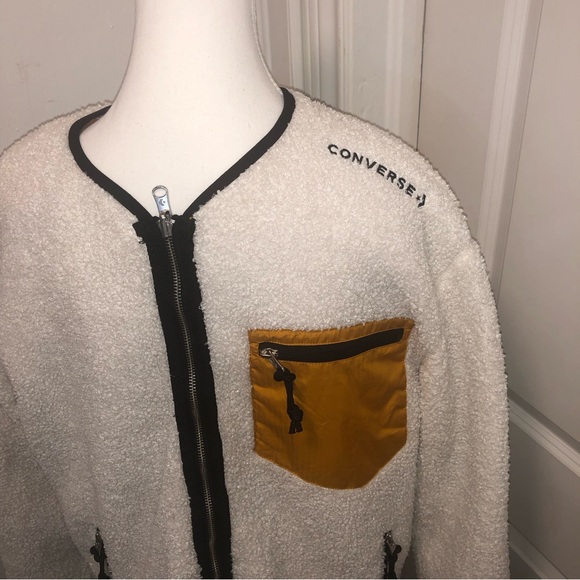Converse men’s stunning reversible jacket size medium - Picture 6 of 9